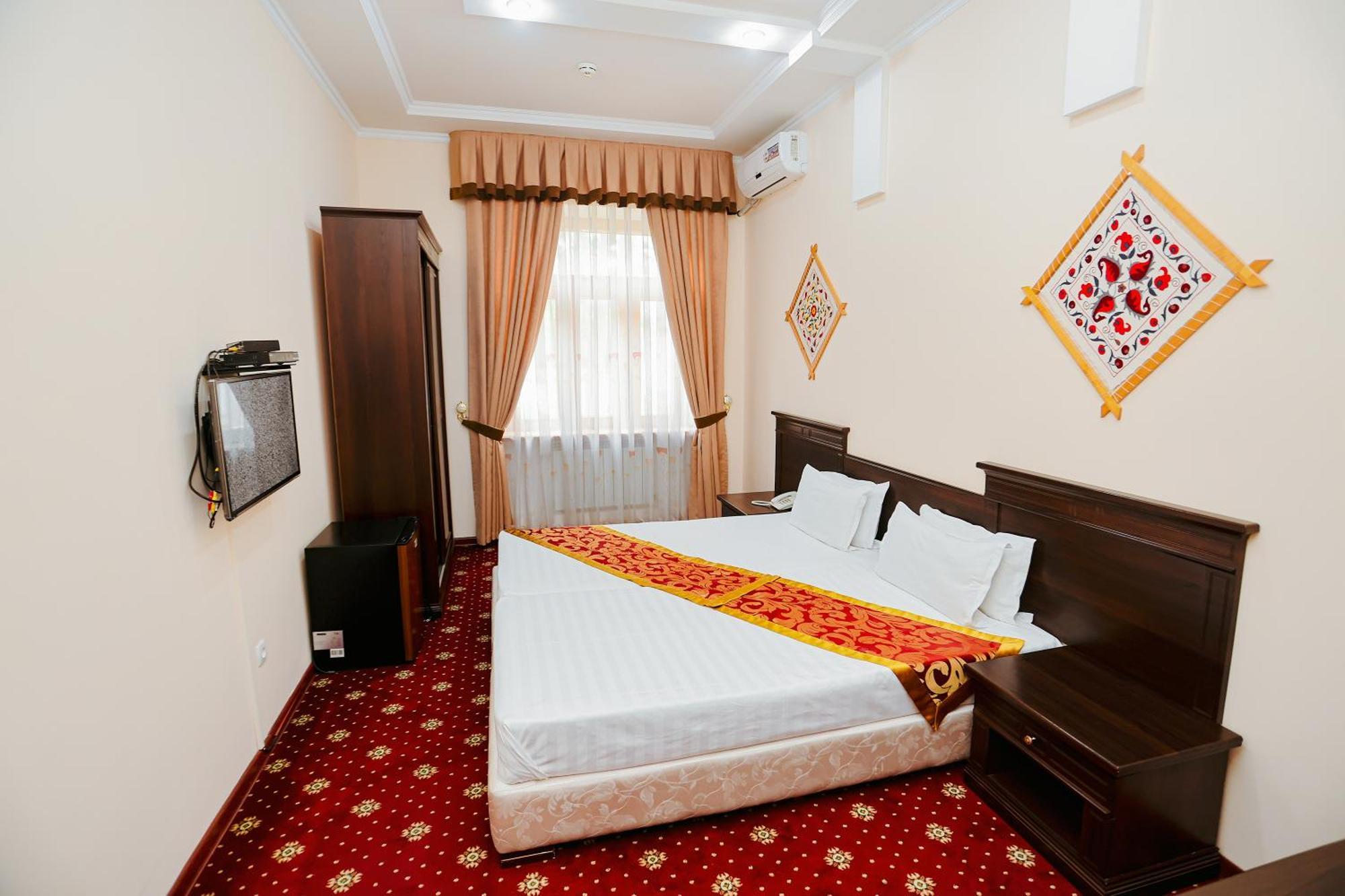 Yangi Sharq Hotell Samarkand Exteriör bild