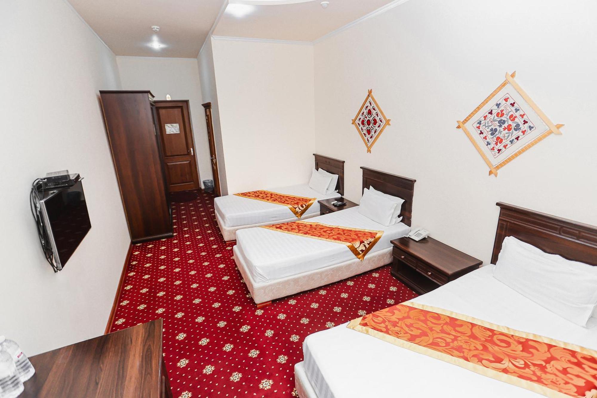 Yangi Sharq Hotell Samarkand Exteriör bild