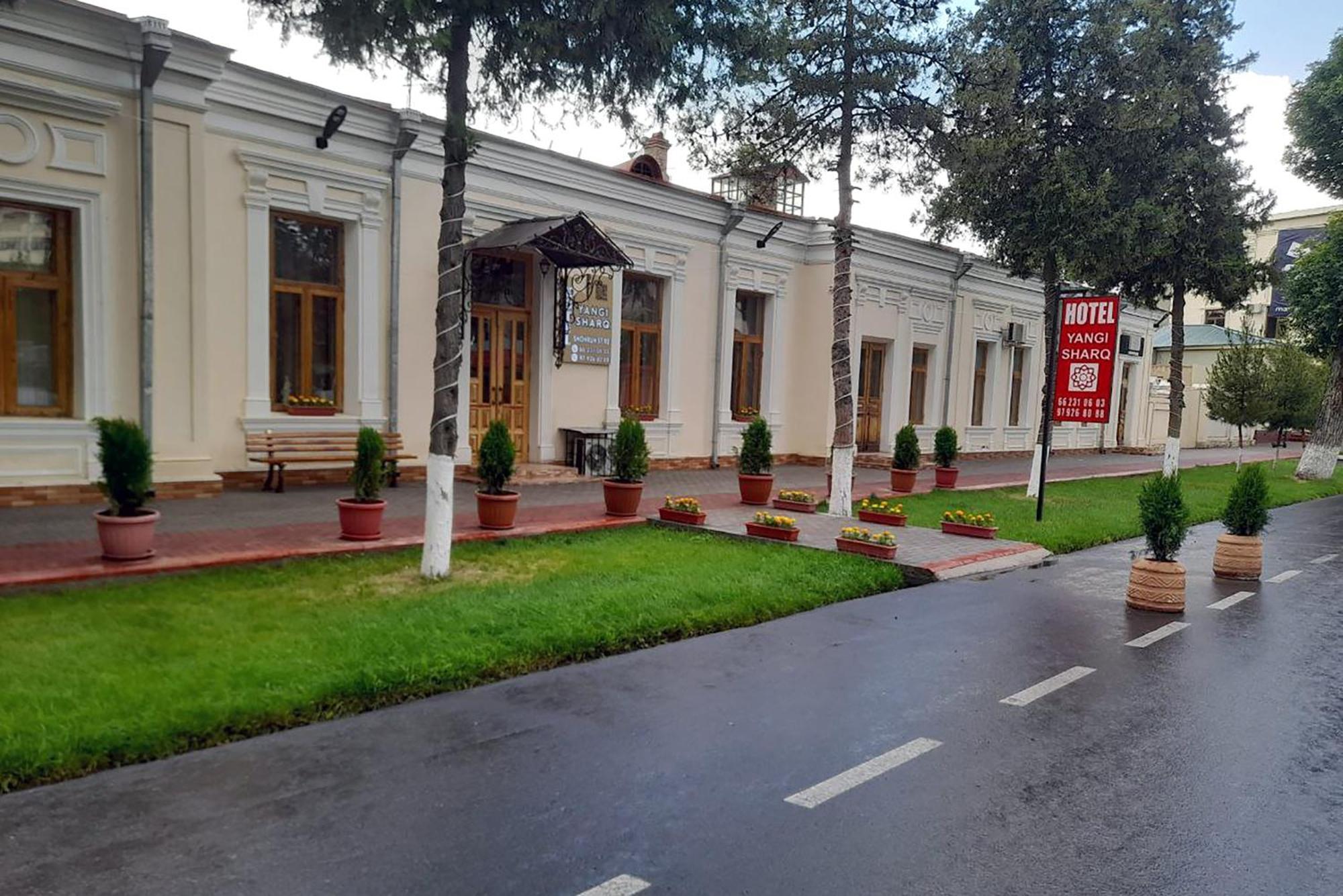 Yangi Sharq Hotell Samarkand Exteriör bild