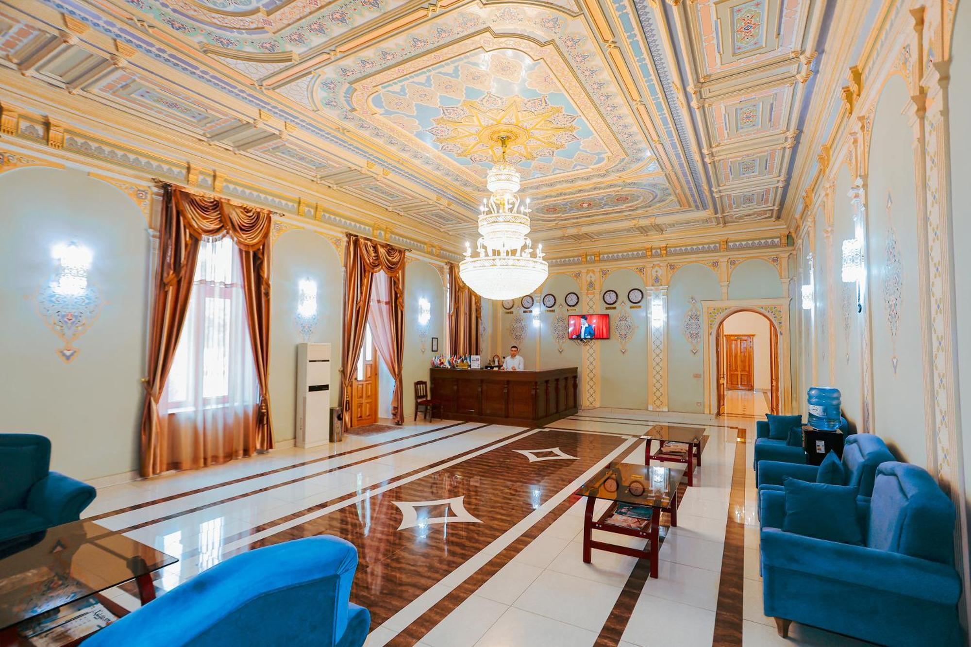Yangi Sharq Hotell Samarkand Exteriör bild