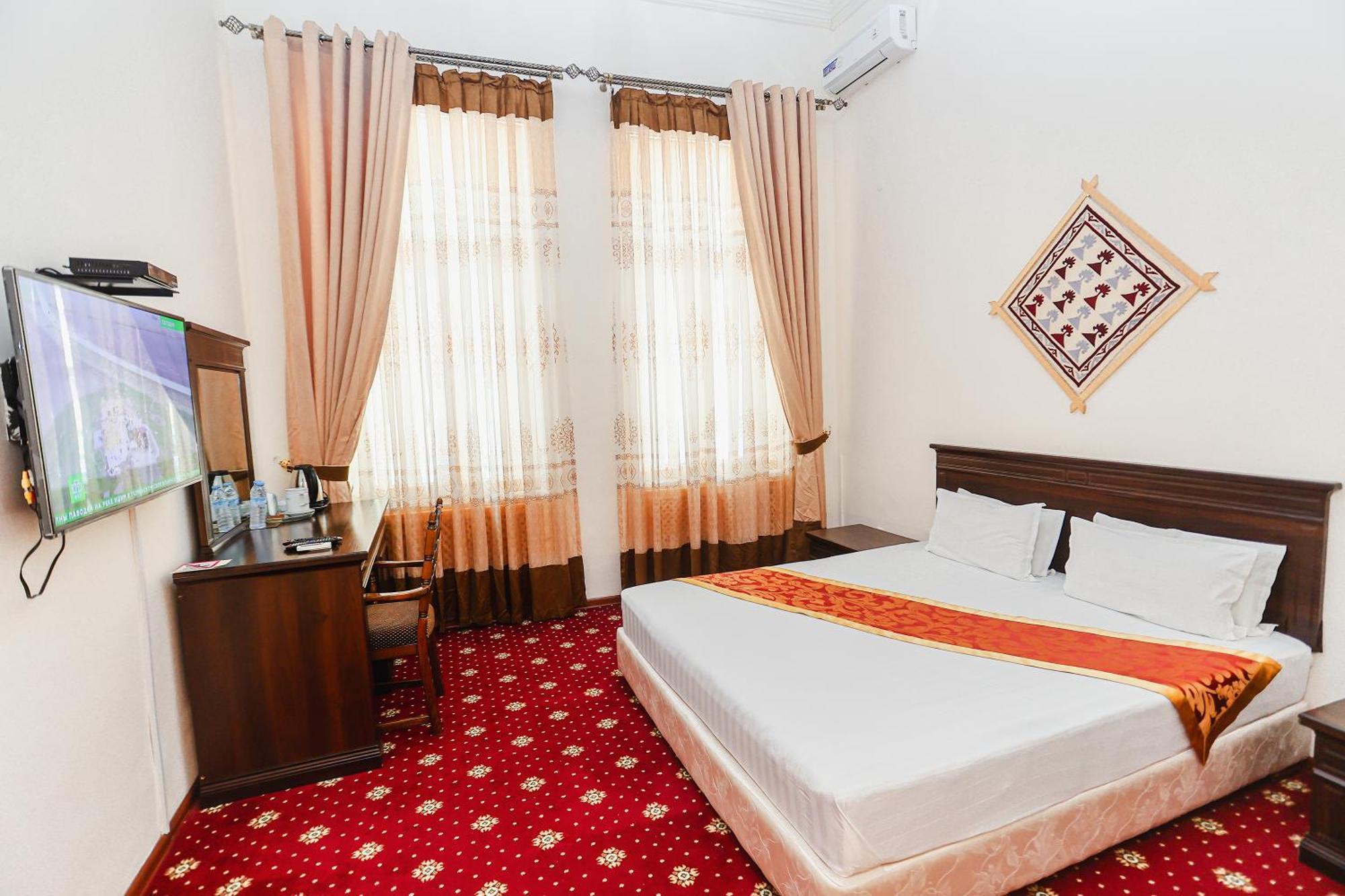 Yangi Sharq Hotell Samarkand Exteriör bild
