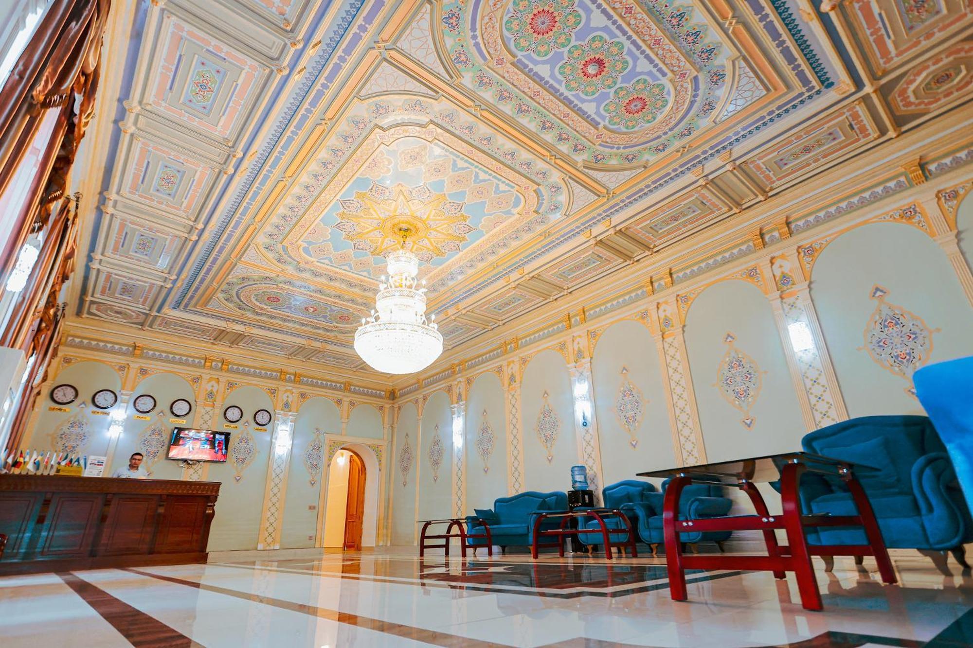 Yangi Sharq Hotell Samarkand Exteriör bild